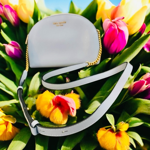 Kate Spade Morgan Double Zip Leather Crossbody Bag - Picture 3 of 14